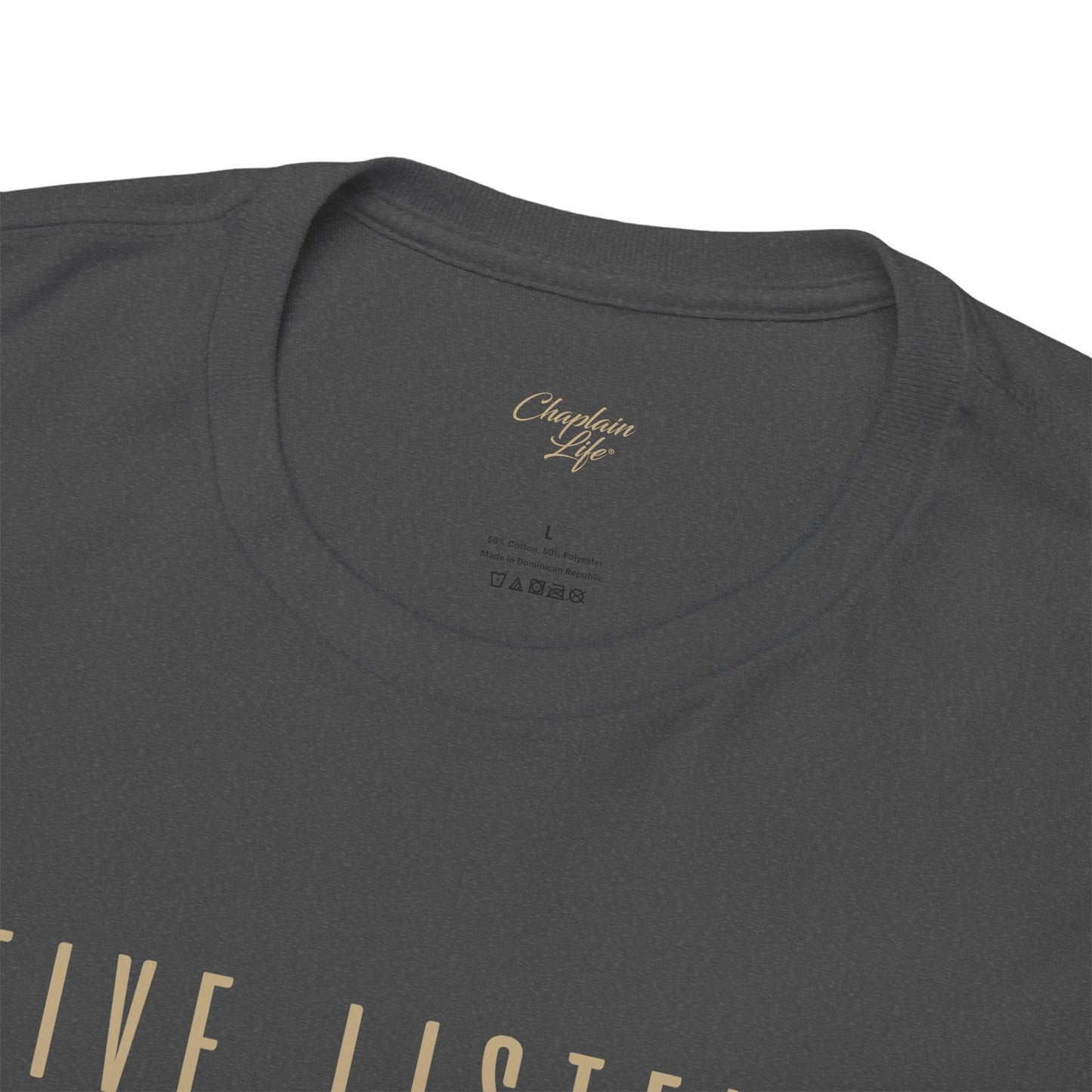 Active Listening Practitioner Tee by Chaplain Life®