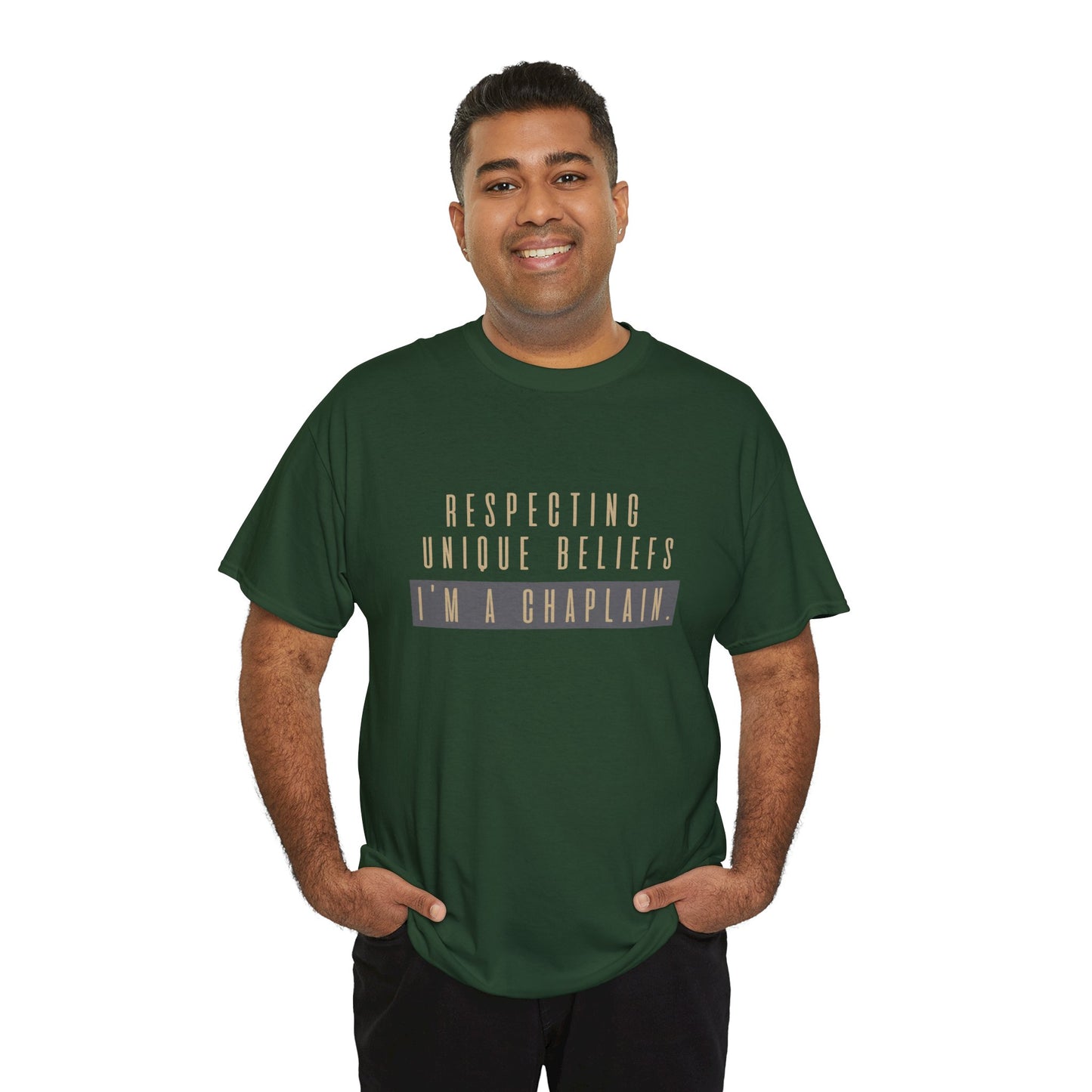 Respecting Unique Beliefs Tee - by Chaplain Life®