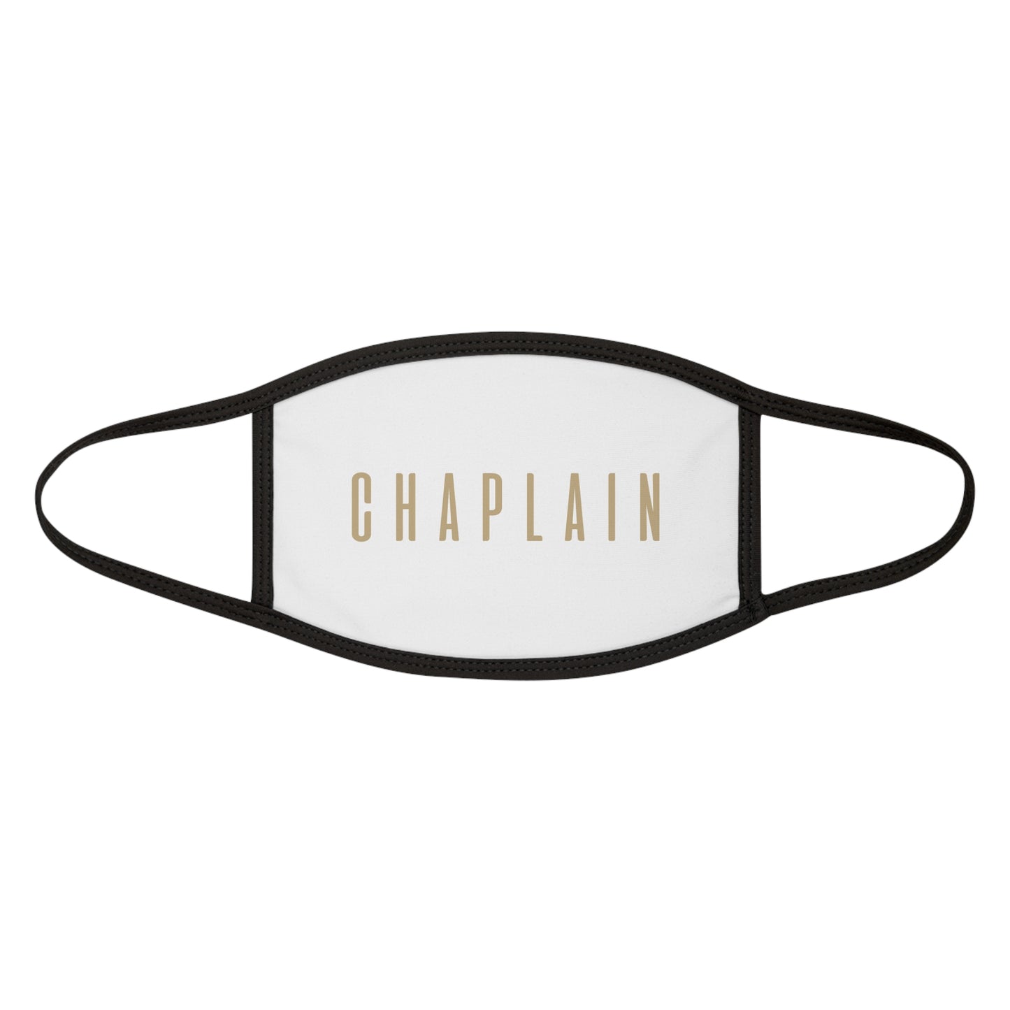 Chaplain Face Mask, White. - by Chaplain Life®