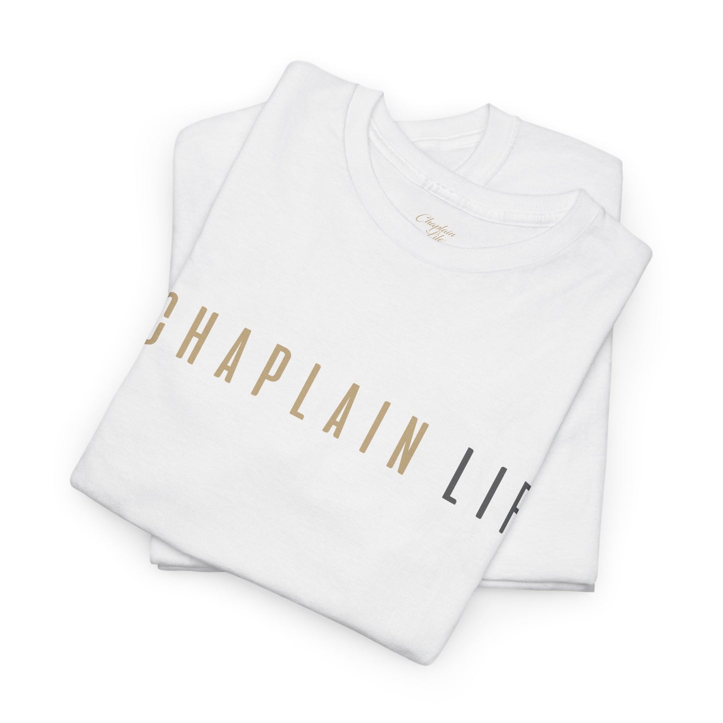 #Chaplain Life Hashtag Tee 1  by Chaplain Life®