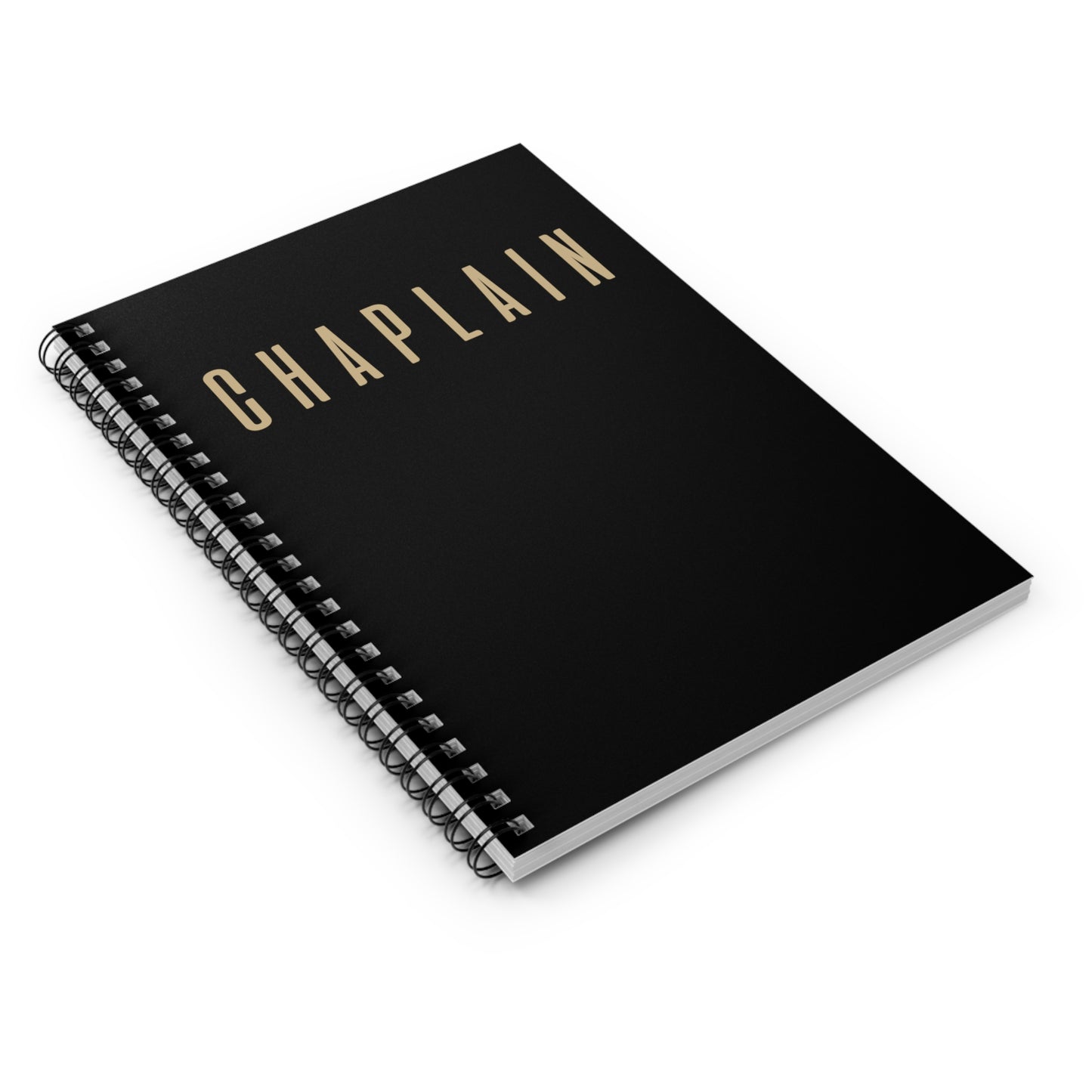 Chaplain Spiral Notebook - Ruled Line, Chaplain Gifts by Chaplain Life®