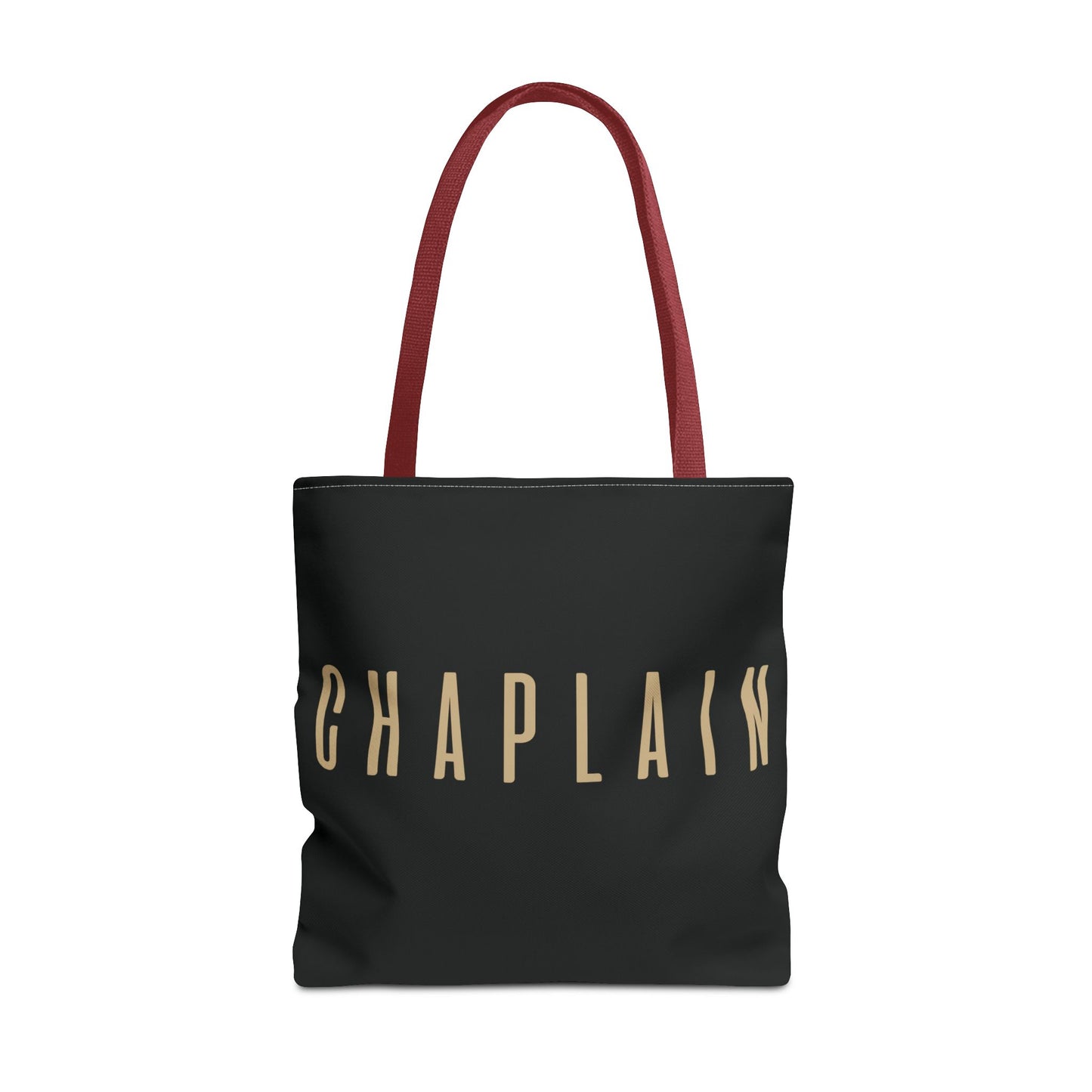 Chaplain Tote Bag — Black Gold Minimalist Carryall