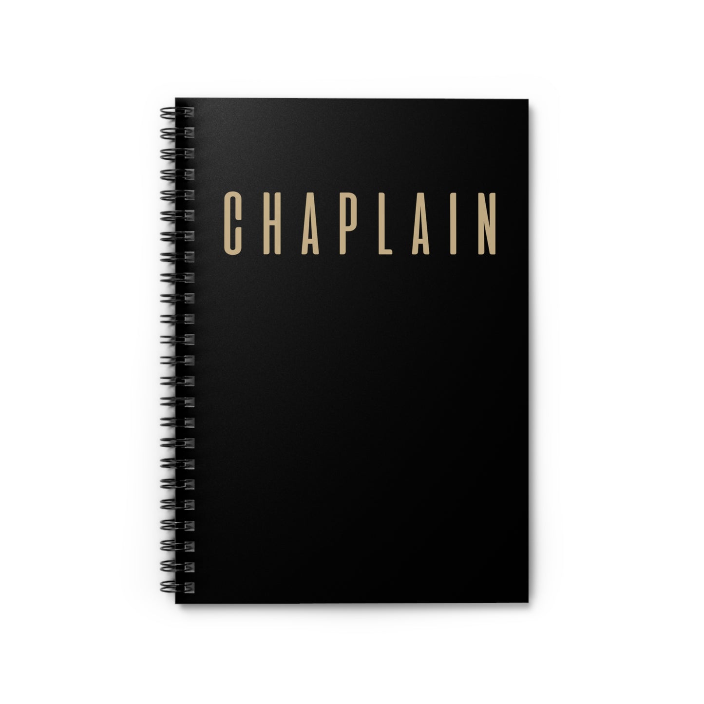 The Spiral Notebook for Chaplains - Ruled Line -by Chaplain Life®