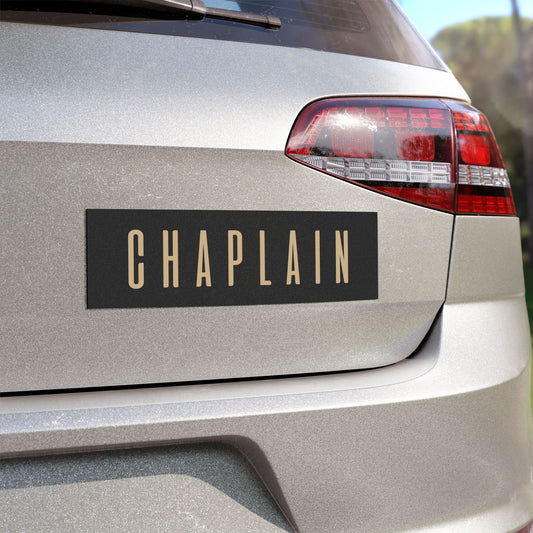 Chaplain Car Magnet - Inspirational Vehicle Decoration