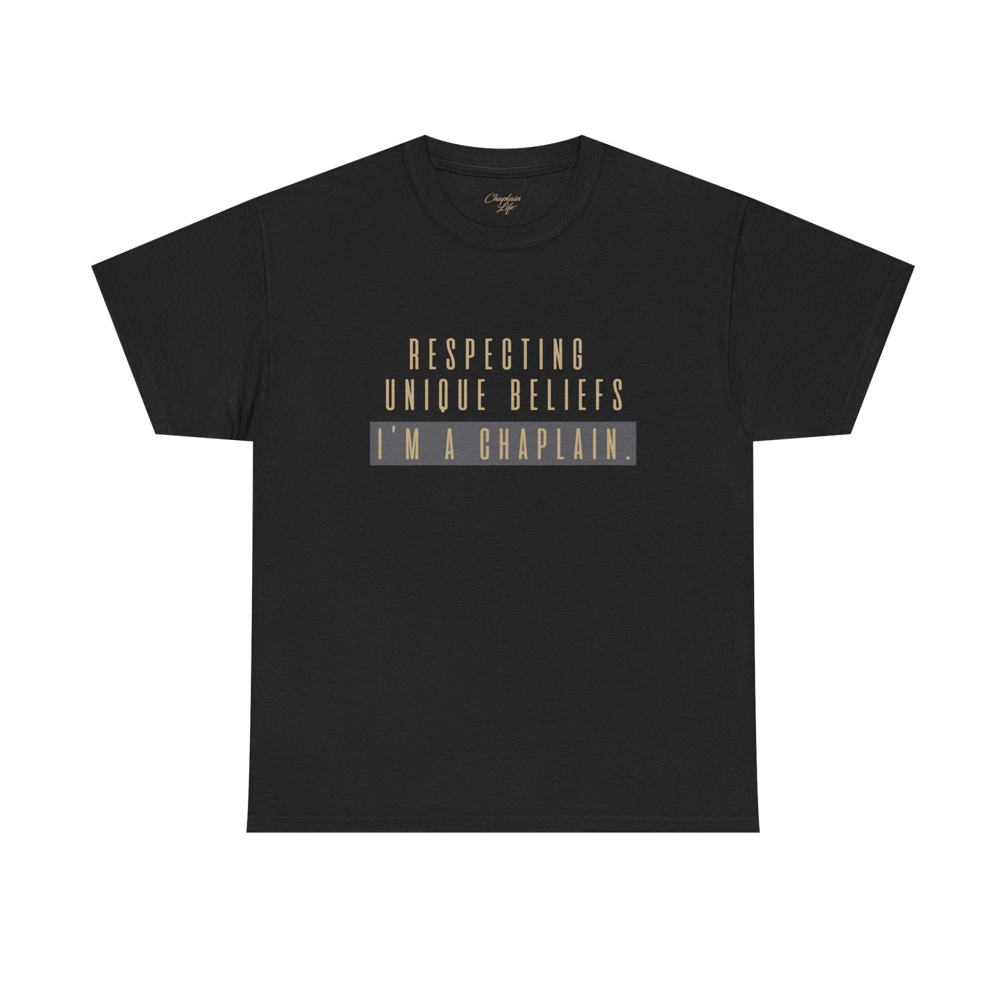 Respecting Unique Beliefs Tee - by Chaplain Life®