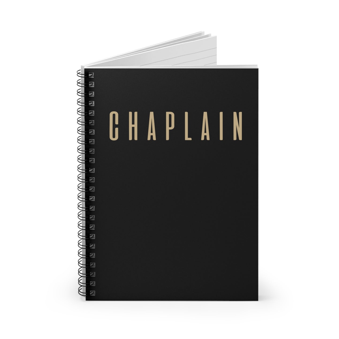 The Spiral Notebook for Chaplains - Ruled Line -by Chaplain Life®