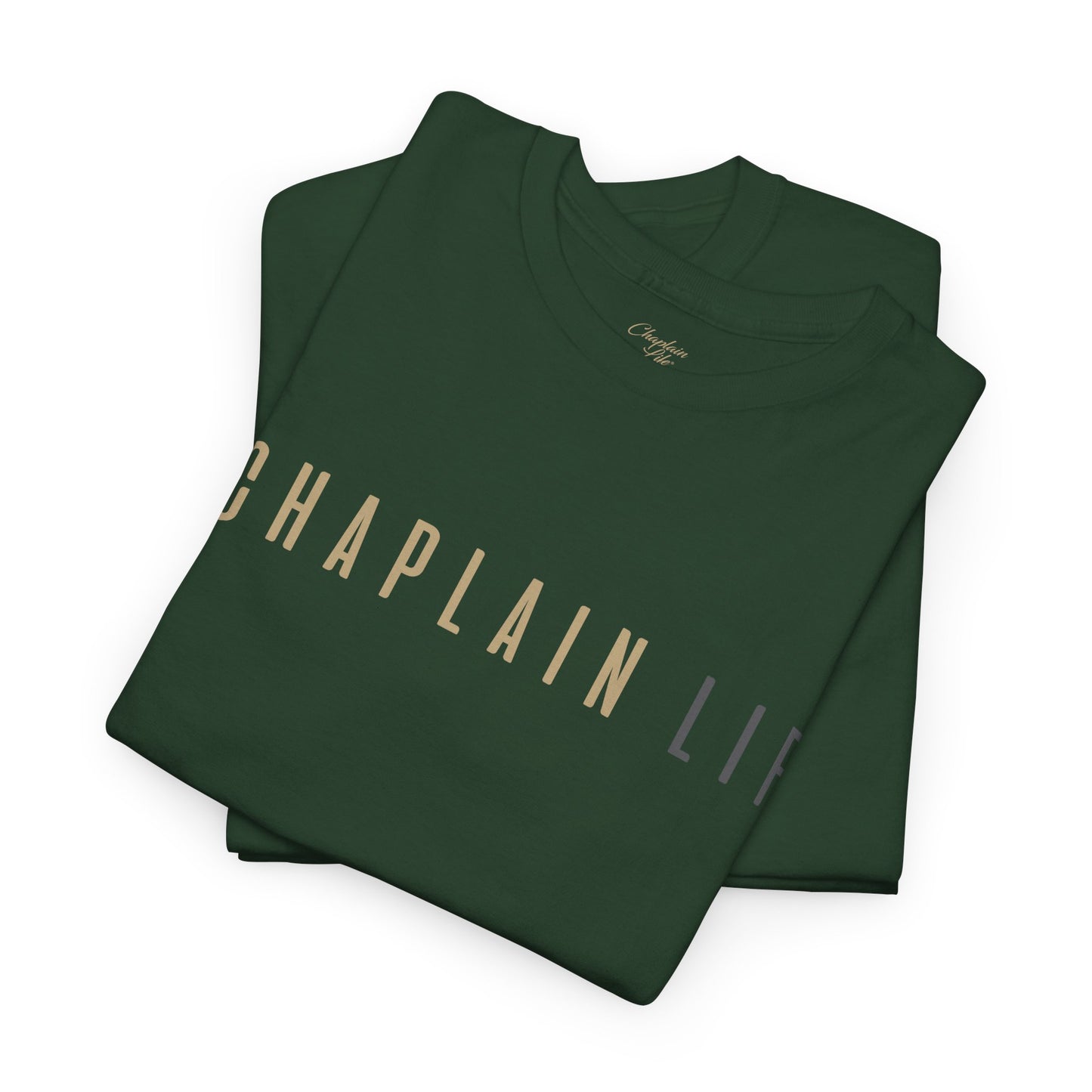 #Chaplain Life Hashtag Tee 1  by Chaplain Life®