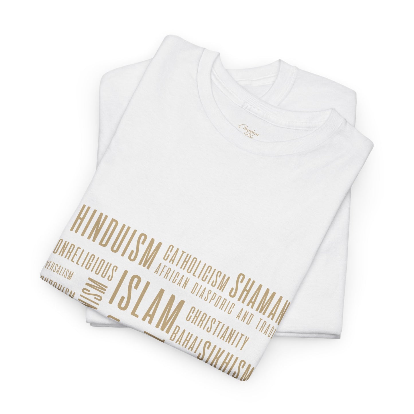 World Faith Diversity T-Shirt - by Chaplain Life®