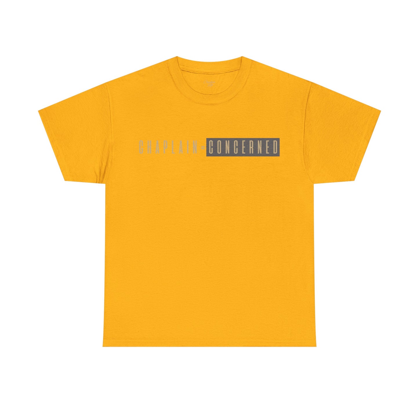 Concerned Chaplain Tee - Unisex Cotton