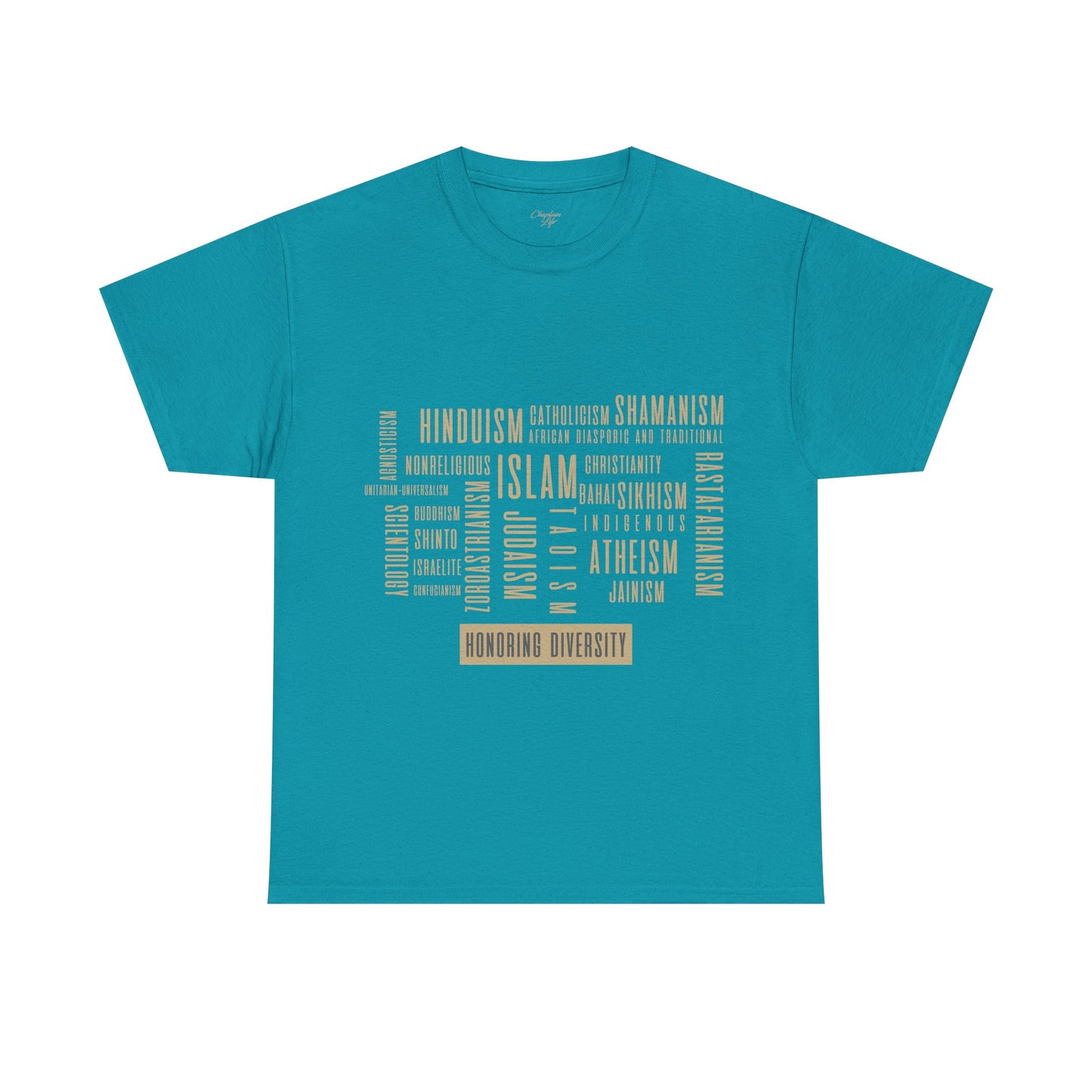 World Faith Diversity T-Shirt - by Chaplain Life®
