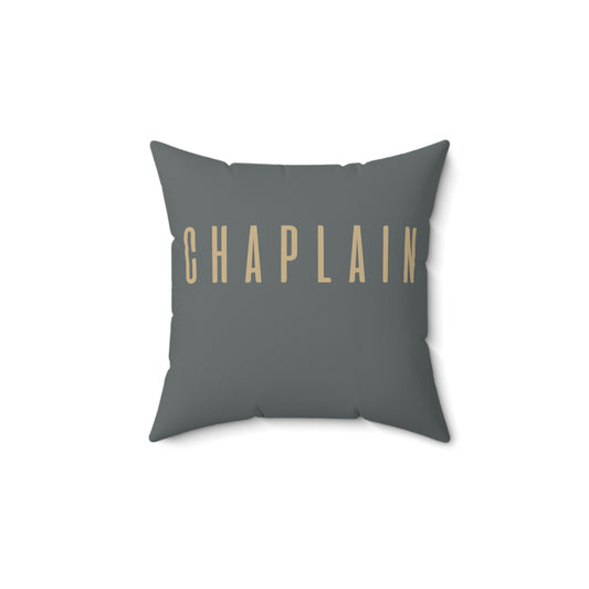 The Chaplain's Pillow, Gray. - by Chaplain Life®