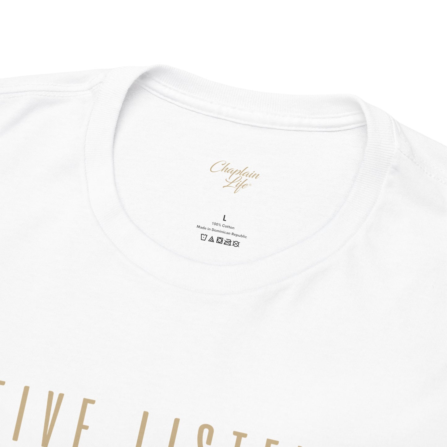 Active Listening Practitioner Tee by Chaplain Life®