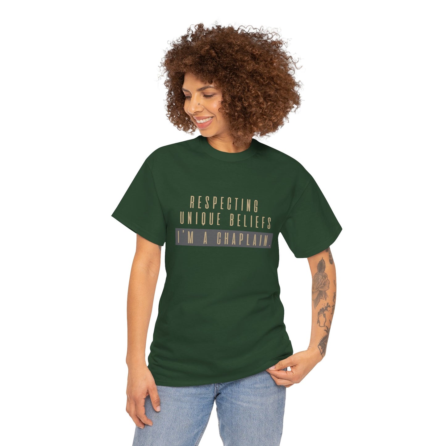 Respecting Unique Beliefs Tee - by Chaplain Life®