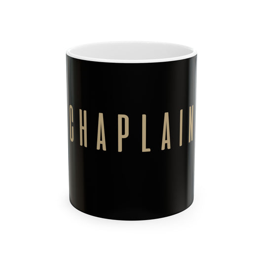Chaplain Ceramic Mug 11oz, Chaplain Gifts by Chaplain Life®