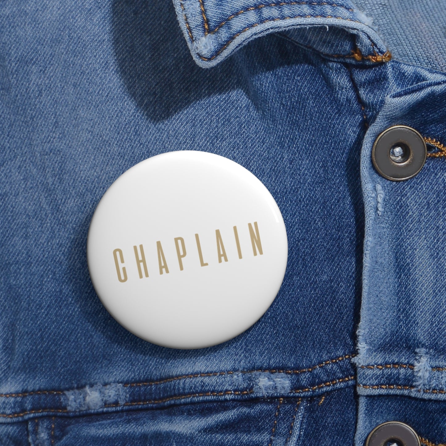 Chaplain Pin Buttons