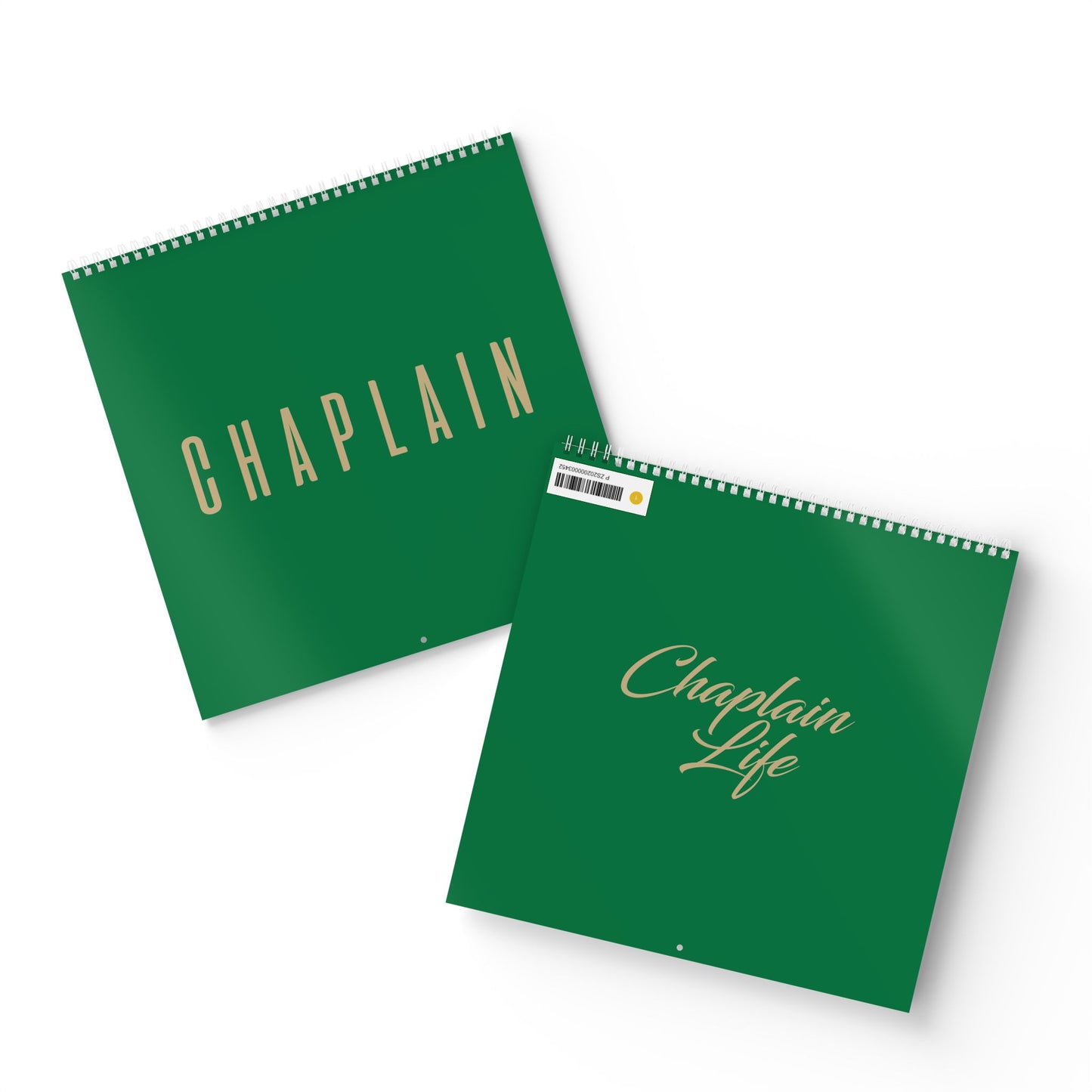 Spiritual Care 2026 Wall Calendar – Inspirational Chaplain Quotes & Monthly Planner