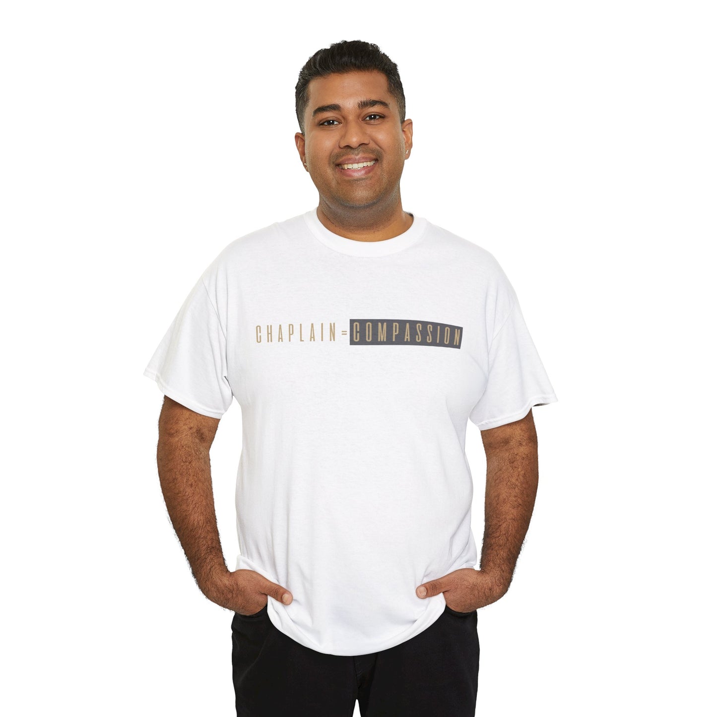 Chaplain = Compassion T-shirt - by Chaplain Life®