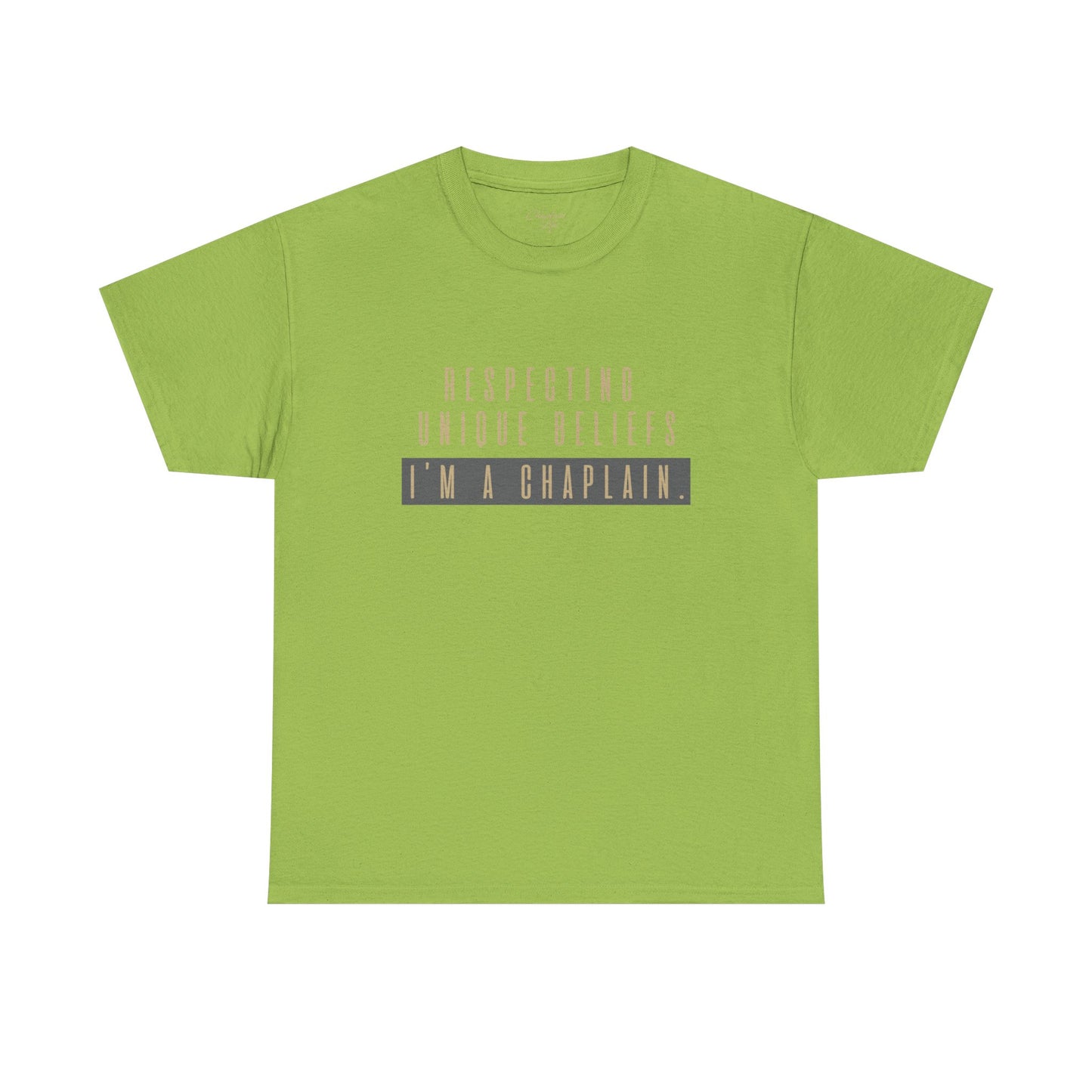 Respecting Unique Beliefs Tee - by Chaplain Life®