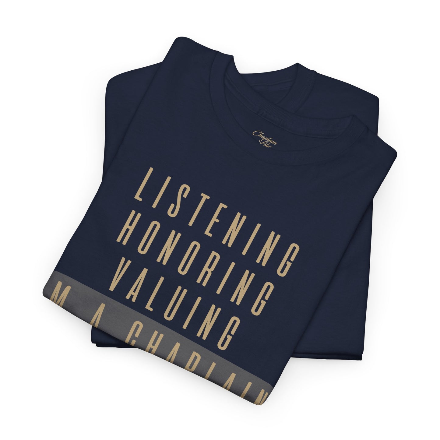Chaplain Attributes T-Shirt - Unisex Heavy Cotton Tee by Chaplain Life®