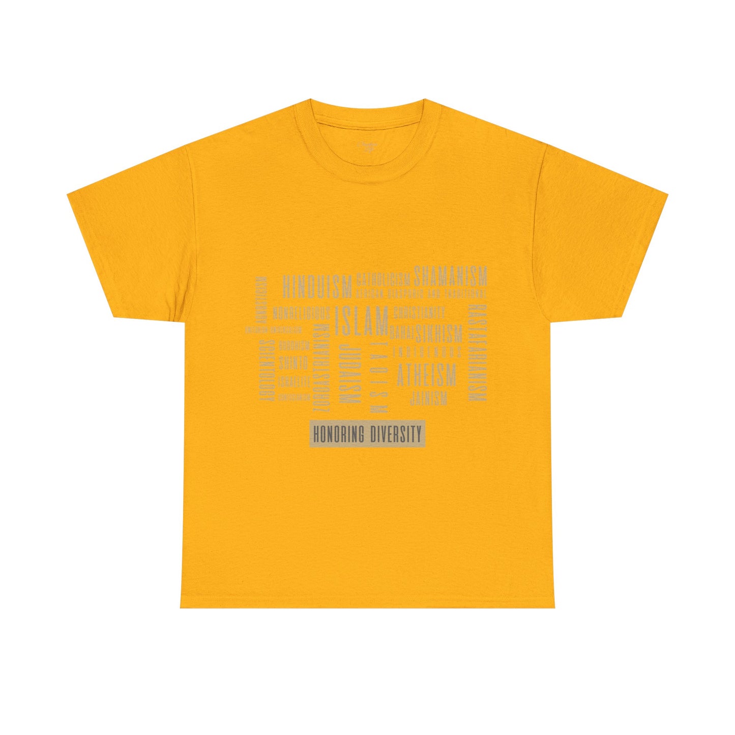 World Faith Diversity T-Shirt - by Chaplain Life®
