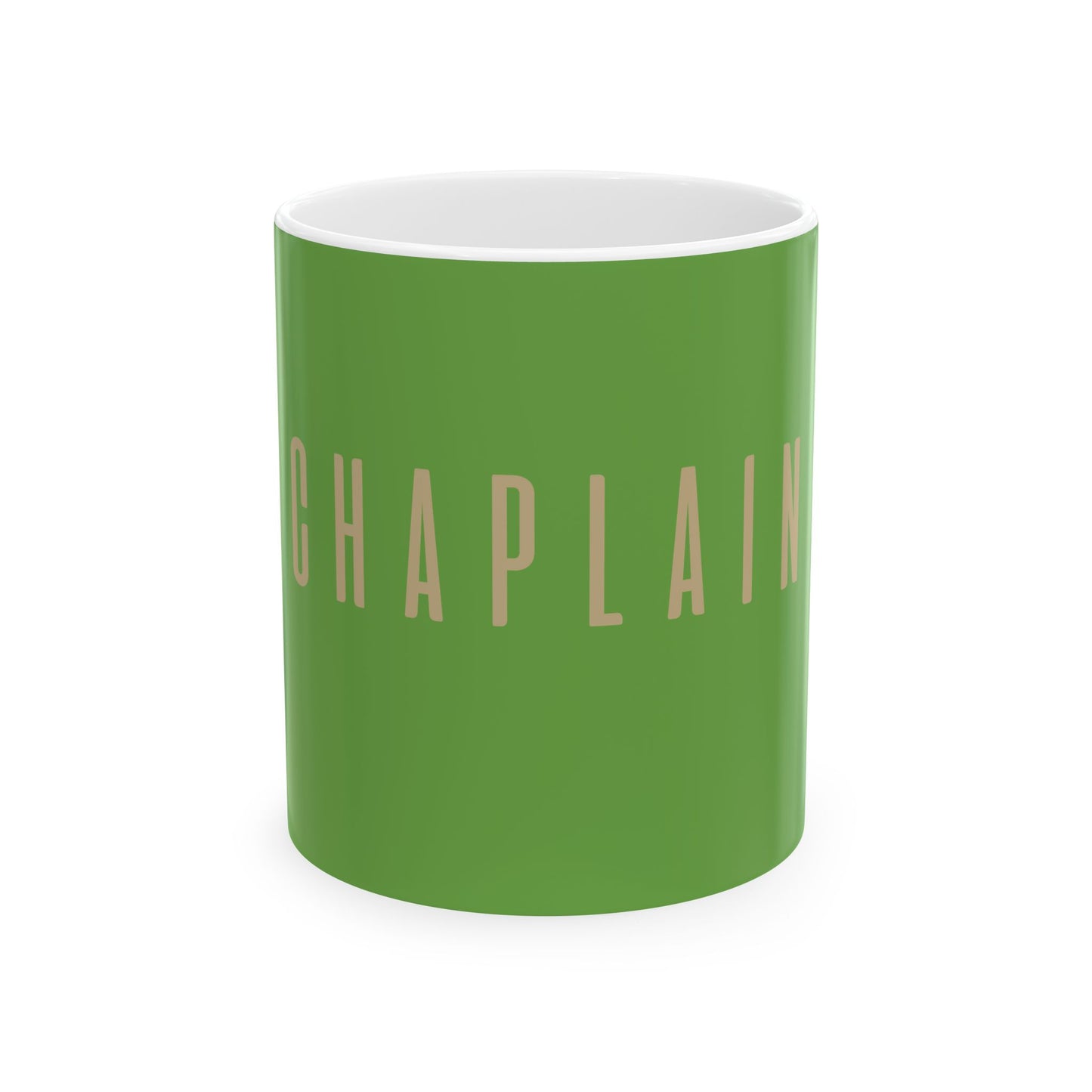 Chaplain Ceramic Mug 11oz, by Chaplain Life®