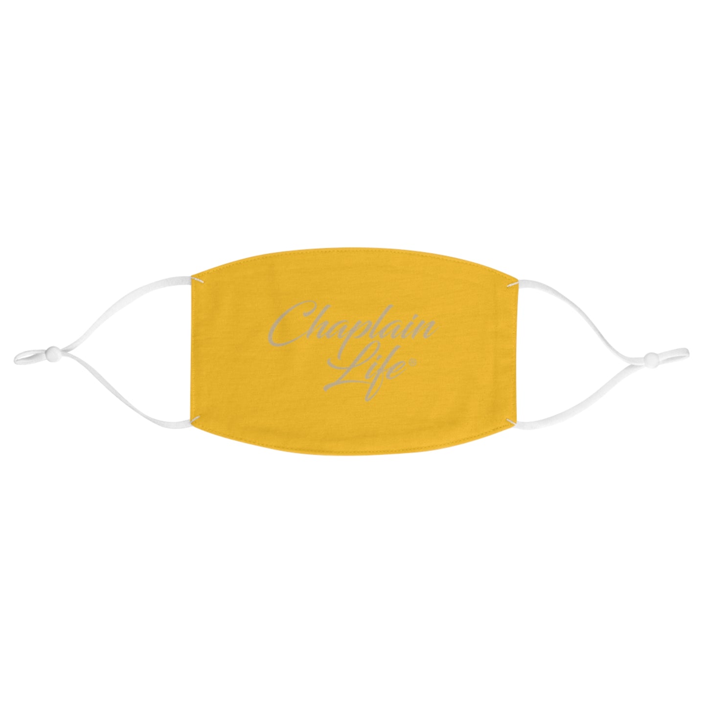 Chaplain Life® Fabric Face Mask, Golden.